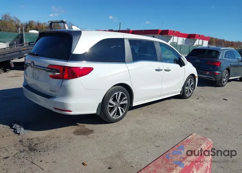 2023 Honda Odyssey Touring из США, поврежденный, VIN 5FNRL6H81PB077466